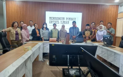 PERKUAT PONDASI ANALISIS ILMIAH, FISIP UNDIP GELAR WORKSHOP PENULISAN ARTIKEL
